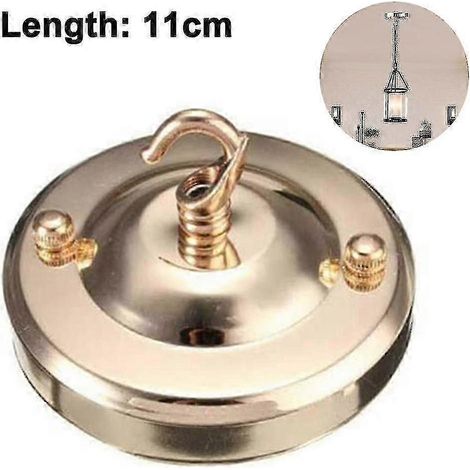 Accessoires pour lustre avec crochet de suspension, diamètre 11 cm, 1 pièce (1/3)