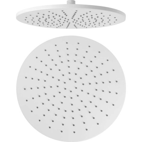 Sapho - Rociador de ducha, diámetro 3 cm, blanco mate SF414 (1/3)