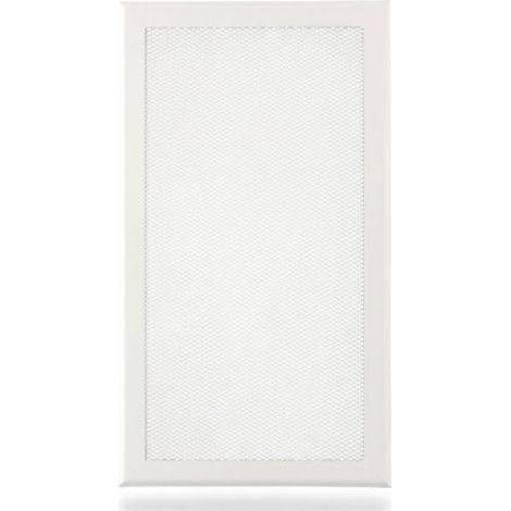 Rejilla Aireación Metal con Premarco 35x20 cm Blanco Ventilación y Conductos (1/2)