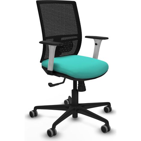 Silla de oficina piqueras y crespo Yunquera blanco espuma alta calidad (1/2)