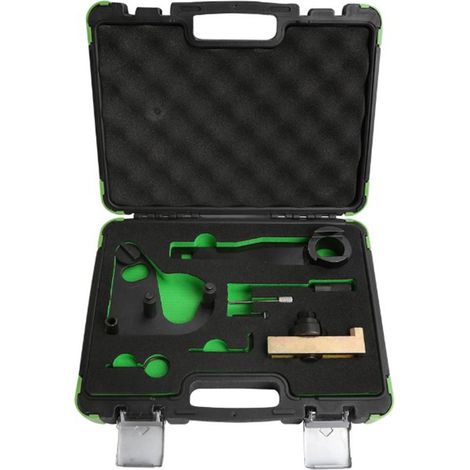 Attrezzo di calaggio motore jbm engine timing tool set con custodia e compatibilità motori 1.6 2.0 2.3 dci (1/3)