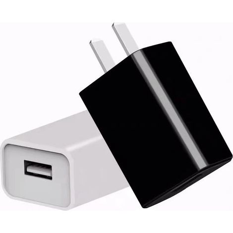 Chargeur 5V1A certifié 3C, tête de charge rapide USB, adaptateur universel pour petits appareils électroménagers (1/4)