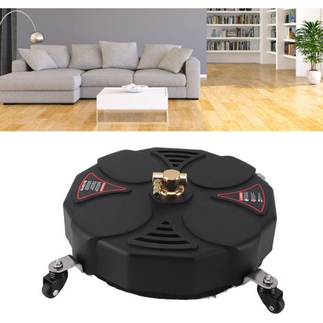 Disque de Nettoyage Multifonction 13 Pouces pour Nettoyeur Haute Pression - Accessoire Idéal pour Terrasses et Allées-KZQ (1/5)