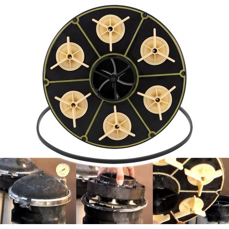 Passendes Ersatz-6-Wege-Wasserventil 004-302-4408-00 für Paramount 6-Wege-Modul 004302440800 mit Ventilgehäuse-O-Ring (Teilenummer: 005-302-0100-00)