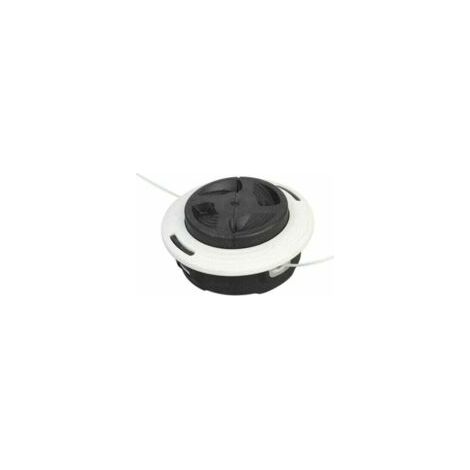 Choyclit – Tête de débroussailleuse à double ligne pour STIHL FS 55/56/70/94/91/111/131/240 – Filetage à gauche M10 x 1,0 – Coupe efficace sur terrains difficiles