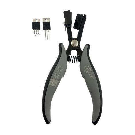 Pince de formage RS PRO, L. (hors tout) 158 mm, 1 pièce(s) ( Prix pour 1 )