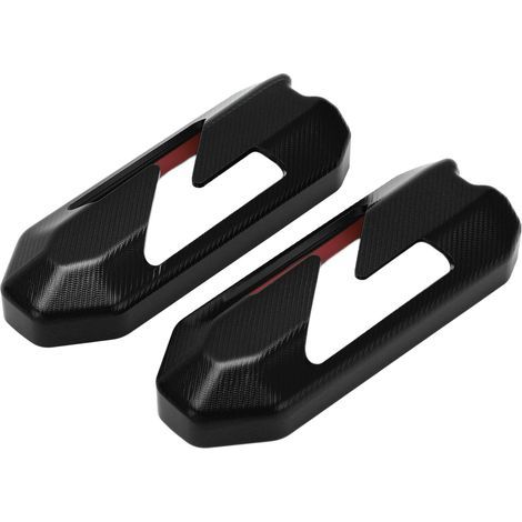 Garde-corps CNC en aluminium pour clignotants avant/arrière de moto, remplacement pour KAWASAKI Z900 2020-2022, couleur noire (1/5)