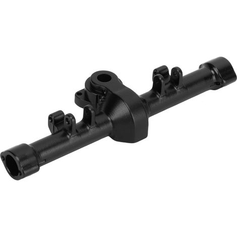 Boîtier d'essieu arrière en métal usiné CNC pour Axial SCX24 AXI90081, pièces de rechange pour voiture RC 1/24, noir (1/5)