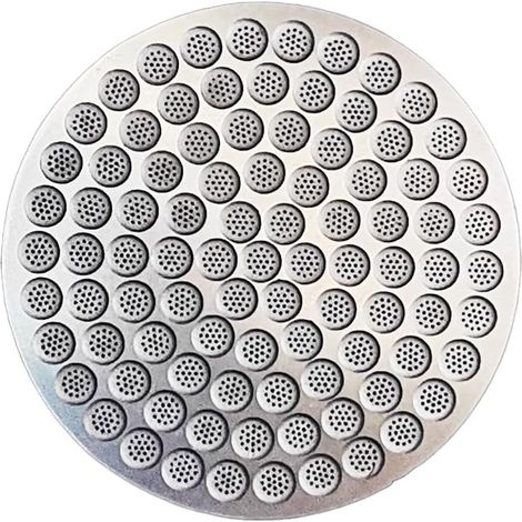 Filtre à café réutilisable en maille pour panier porte-filtre à expresso avec éjecteur silencieux de marc de café, kit de souffleur d'air sans chocs (58mm Puck Screen) (1/5)