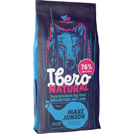 Ibero Natural Dog Maxi Junior 12 kg