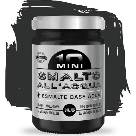 SMALTO NERO SATINATO 100 ML