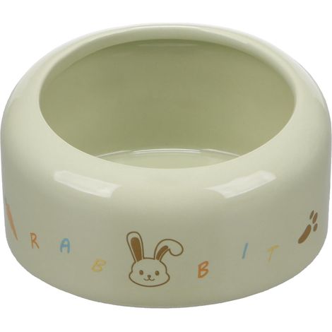 GAMELLE pour LA Nourriture ET l'eau Lapin Rond Vert Clair 11,5CM 310ML