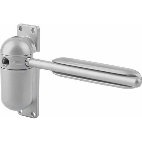 ressort de porte automatique monté en surface réglable de ferme-porte durable réglable pour la fermeture automatique(Gris) (1/5)
