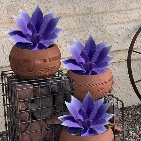 DIY Metal Agave Plant, Tequila Rustic Sculpture (1/5)