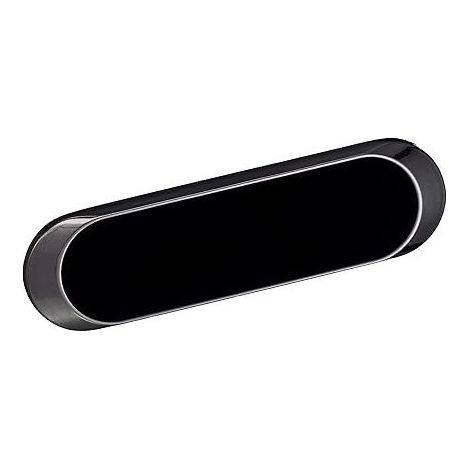 Soporte magnético para smartphone - Soporte giratorio para teléfono móvil en el salpicadero del coche, imán de pared universal (negro) (1/5)