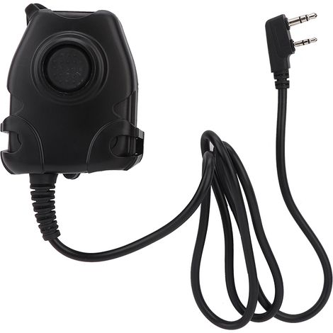 Écouteurs talkie-walkie avec adaptateur PTT (Push-To-Talk) pour radios bidirectionnelles RETEVIS, Kenwood et BAOFENG (1/5)