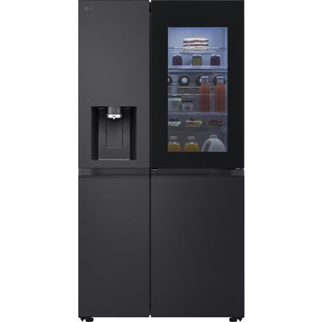 LG InstaView GSXE91EVAD nevera puerta lado a lado Independiente 628 L D Negro