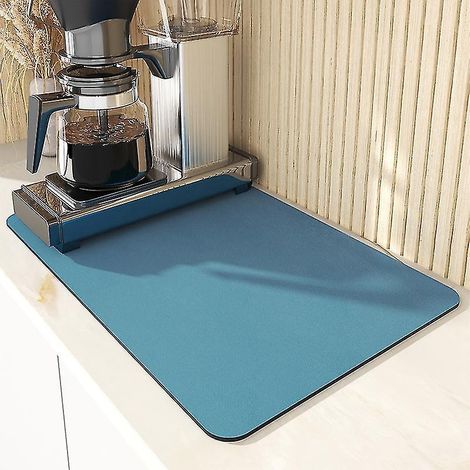 Superabsorbierende Abtropfmatte aus Gummi für Geschirr und Flaschen – 40 x 50 cm (1/5)
