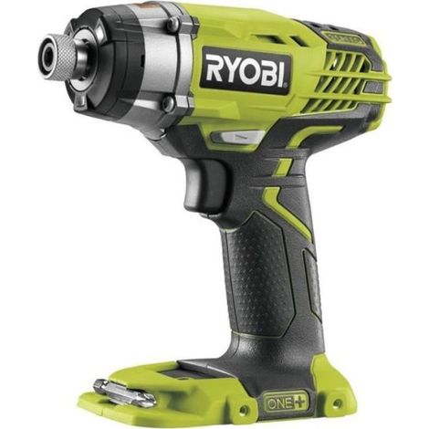 Ryobi – Visseuse à chocs 18V ONE+ – Couple max 220 Nm – 3 modes de vissage – Emmanchement hex 1/4 – Moteur à frappe pour vissage rapide