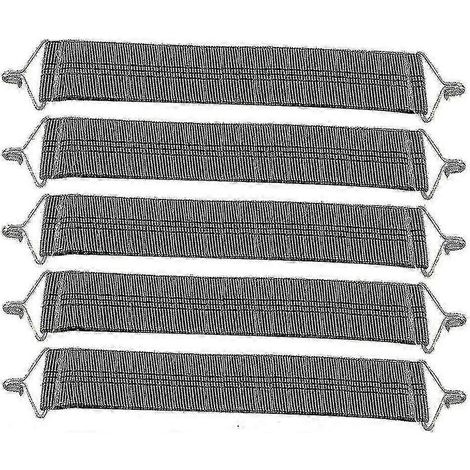 Ensemble de 6 sangles de renforcement pour chaises, compatible avec les fauteuils inclinables à gravité et les chaises de patio, pour la réparation et le remplacement des sangles. (1/5)