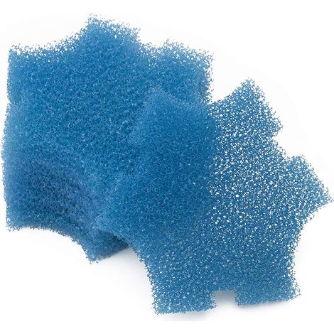 Remplacement Bleu Grossier Mousseux Filtration Convient pour Oase SwimSkim 25 Flottant Etang Ecumoire (Paquet de 6) (1/3)