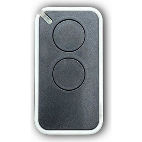 1 télécommande porte garage, code roulant, 433,92 MHz, 2 boutons, compatible ERA INTI 2, remplacement facile