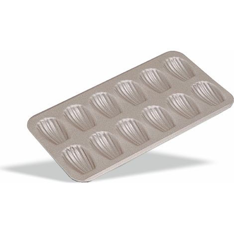Plaque à Pâtisserie pour 12 Madeleines en Acier - Pujadas
