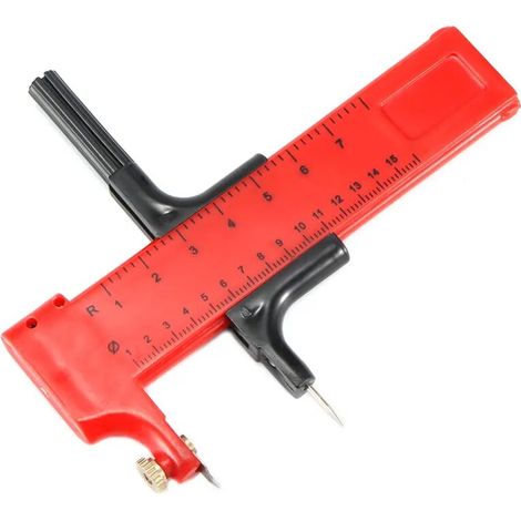 Machine De Découpe Au Compas - Diamètre Réglable 10 À 150 Mm - Pour Carton Caoutchouc Vinyle Cuir Papier - 1 Pièce (1/5)
