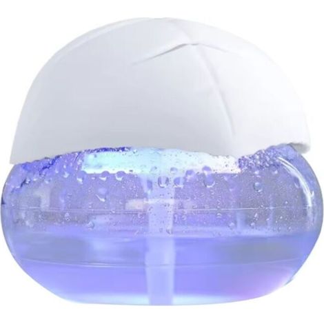 Purificateur D'Air à Base D'Eau, D'Air, avec 7 LED Changement de Couleur, Revitalisant et Assainisseur Prise UE Blanche. (1/4)