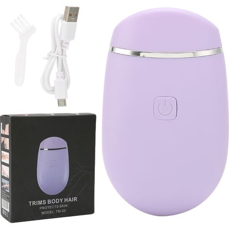 Tragbarer USB-Elektrorasierer für Frauen – Präzise und sanfte Haarentfernung (1/5)