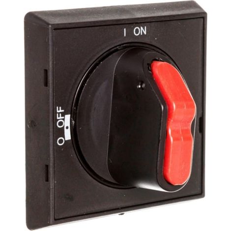 Zwischenknopf schwarz IP65 mit Verriegelung für OT16-125F OHBS2AJ1 1SCA105215R1001