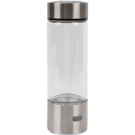 Bouteille d'eau hydrogénée portable, ioniseur d'eau à hydrogène rechargeable, verre santé pour la maison et les voyages (1/5)