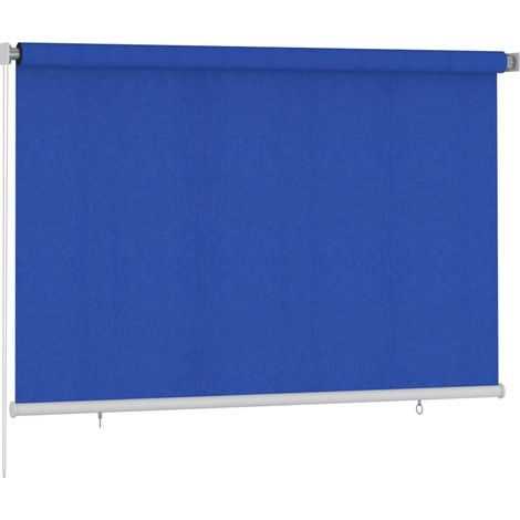 Maison Exclusive - Tenda a Rullo per Esterni 225(L)x140(A) cm Blu HDPE (1/5)