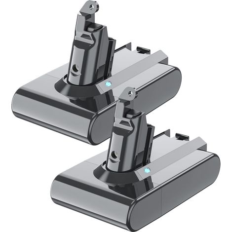 Batería de repuesto, 21,6 V, capacidad de 6000 mAh, paquete de 2 baterías V6, 21,6 V (1/2)