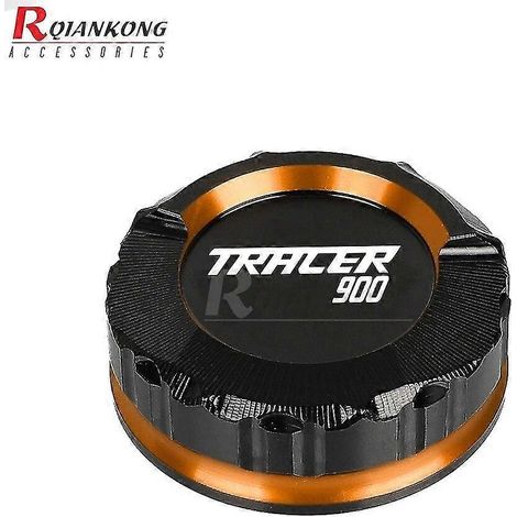 Für Yamaha Tracer 9 GT 2022 2023 2024 Tracer 900/GT 2019 2020 2022 Motorrad Hinterradbremszylinder-Bremsflüssigkeitsbehälter-Abdeckungen – TRACER900 Logo13 (1/5)