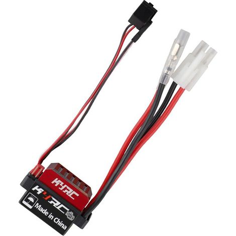 Controlador de velocidad eléctrico con escobillas ESC de 60 A para coche RC, 6 V/2 A, BEC de repuesto para coche RC 1/10, para enchufe
