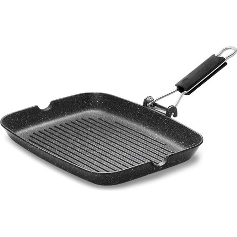 Bistecchiera Antiaderente 1 Manico 26x36 cm Olympia Hard Cook (1/5)