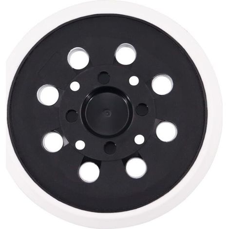 125 mm Schleifpad, Schleifpad für Bosch, 125 mm kompatibles Schleifpad für Bosch PEX 300/400 AE Exzenterschleifer von Poweka (1/4)