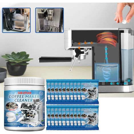 Reinigungstabletten für Kaffeemaschinen, Filtersieb, Brühkopf, Schläuche, Kaffeefleckenentfernung und Reinigungstabletten -- 100 g (5 g 20 Stück) -- BIEMMEDUE (1/5)