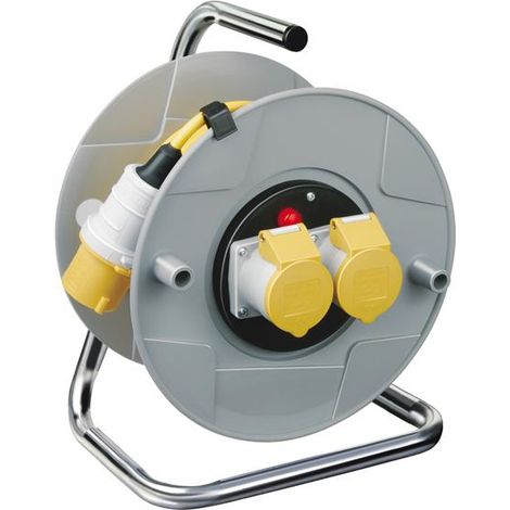 Brennenstuhl 1098743 AK 260 Cable Reel 110V 16A 2-Socket 25m BRE1098743 (1/5)
