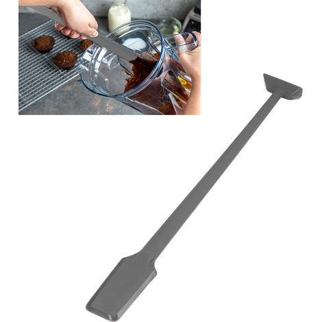 Spatule Silicone Double Tête Grattoir Universel 36cm pour Mixeur Blender Robot Culinaire (1/5)