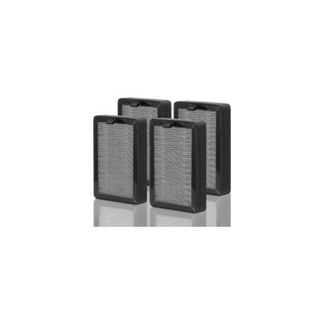 4er-Pack Ersatzfilter für LEVOIT LV-H128/PUURVSAS (HM669A) / ROVACS (RV60) Luftreiniger: 3-in-1 HEPA-Filter, Aktivkohlefilter und Vorfilter