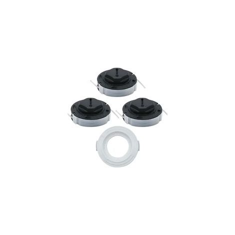 Kit de Tête pour STIHL FSA57 et FSE52, Tête de Fauchage Compatible avec pour STIHL C3-2 Autocut, Tête de Débroussailleuse