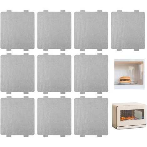 10 Plaque en mica pour réparation de micro-ondes plaques de mica universelles pour micro-ondes Feuille de mica pour de remplacement pour les accessoires de réparation de micro-ondes (1/5)