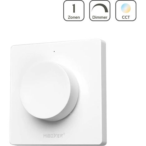 MiBoxer Wandschalter / Dimmer Dimmen Schalten batteriebetrieben K1 (1/5)