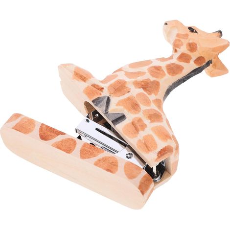 Creative Holztier Hefter et Eisen Tierhefter im Tierdesign