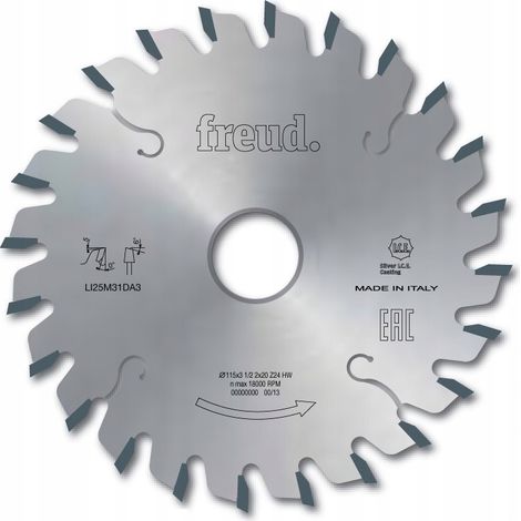 Freud LI25M31EB3 Outil de découpe 125 mm haute précision (1/5)
