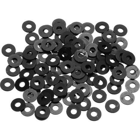 155Pcs Entretoise Plastique M3 Rondelle 3mm ID 8mm OD 1mm Épais (1/5)