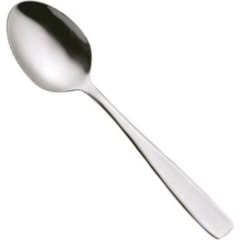 ABERT - CONFEZIONE DA 12 PEZZI - CUCCHIAINO DA CAFFE' AMERICA 12CM - IN ACCIAIO INOSSIDABILE