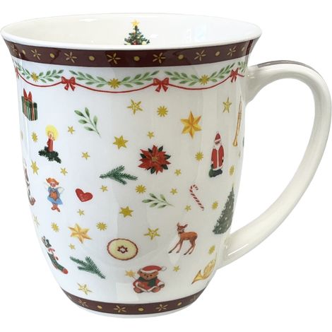 Tasse en Porcelaine Fine Noël (1/3)